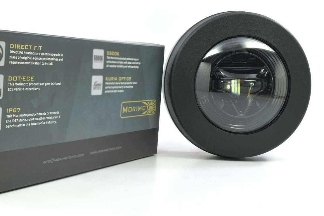 Morimoto Gmc Sierra (All Models) (07-13) (Round): Xb Led Fog Lights 3 XB LED FOG LIGHTS:GMC SIERRA (ALL MODELS) (07-13) (ROUND)