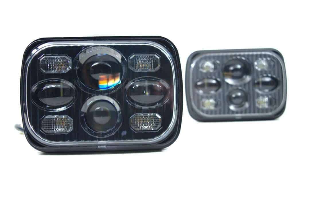 Morimoto Sealed5 5X7 Led Headlights 4 Morimoto Sealed5 Bi-LED 5x7