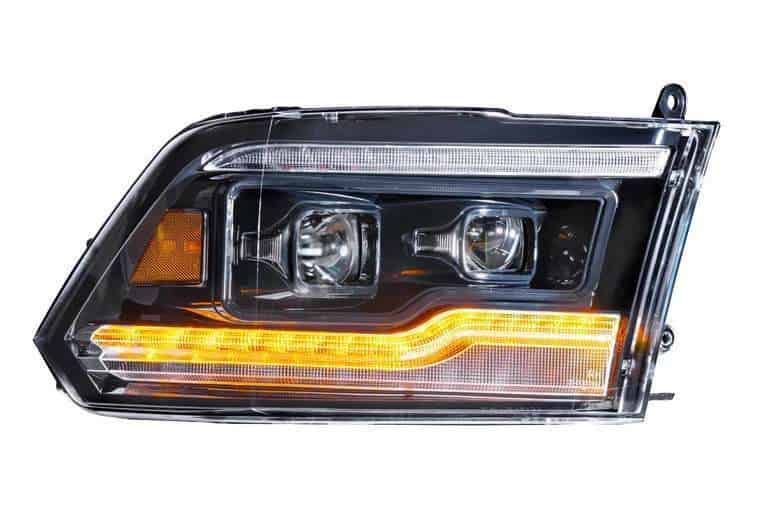 2009-2018 Ram Xb Led Headlights Amber - Morimoto 5 2009-2018 Ram LED Headlights Morimoto XB