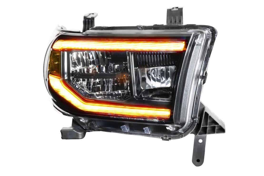 Toyota Tundra (07-13), Sequoia (08-17) Xb Led Headlight Amber Drl Morimoto 5 Toyota Tundra (07-13), Sequoia (08-17) XB LED Headlight Amber DRL Morimoto - Image 5