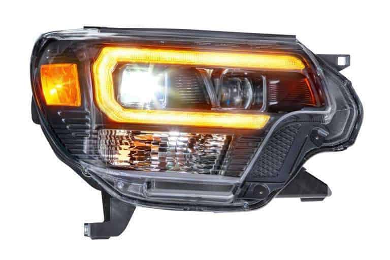 Toyota Tacoma (12-15) Xb Hybrid Led Headlights Amber Drl Morimoto 3 Toyota Tacoma (12-15): Morimoto XB Hybrid Amber DRL