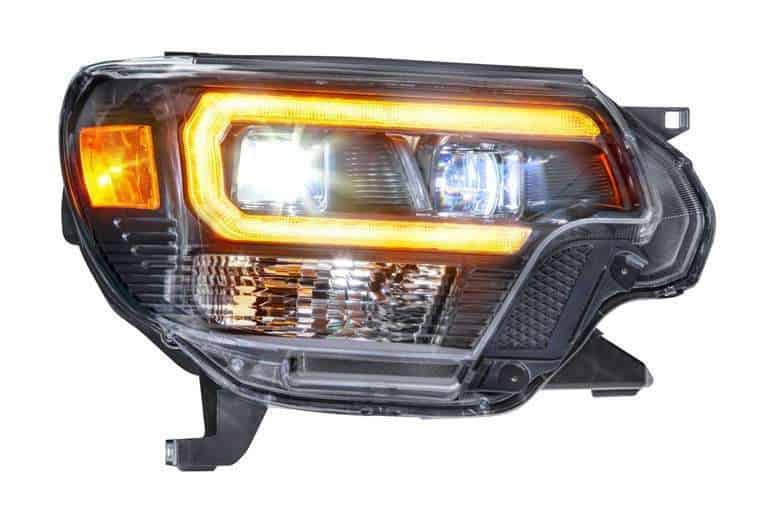 Toyota Tacoma (12-15) Xb Hybrid Led Headlights Amber Drl Morimoto 4 Toyota Tacoma (12-15): Morimoto XB Hybrid Amber DRL
