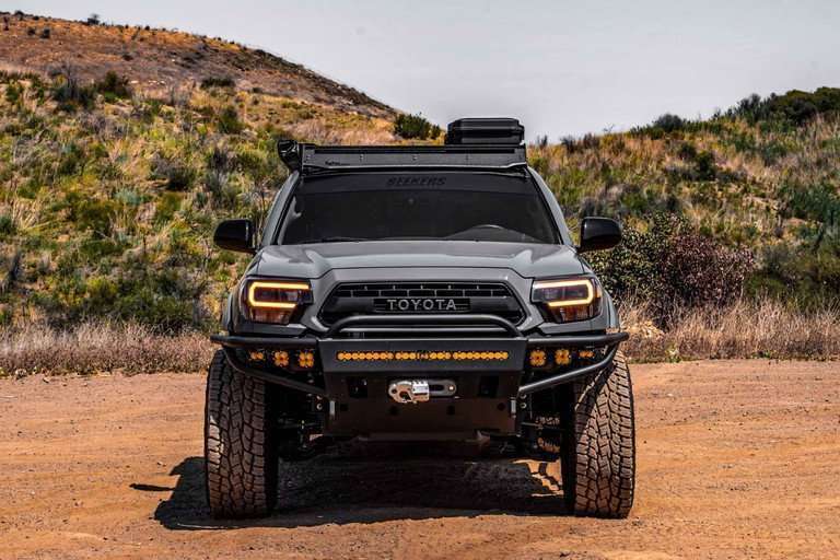 Toyota Tacoma (12-15) Xb Hybrid Led Headlights Amber Drl Morimoto 14 Toyota Tacoma (12-15): Morimoto XB Hybrid Amber DRL
