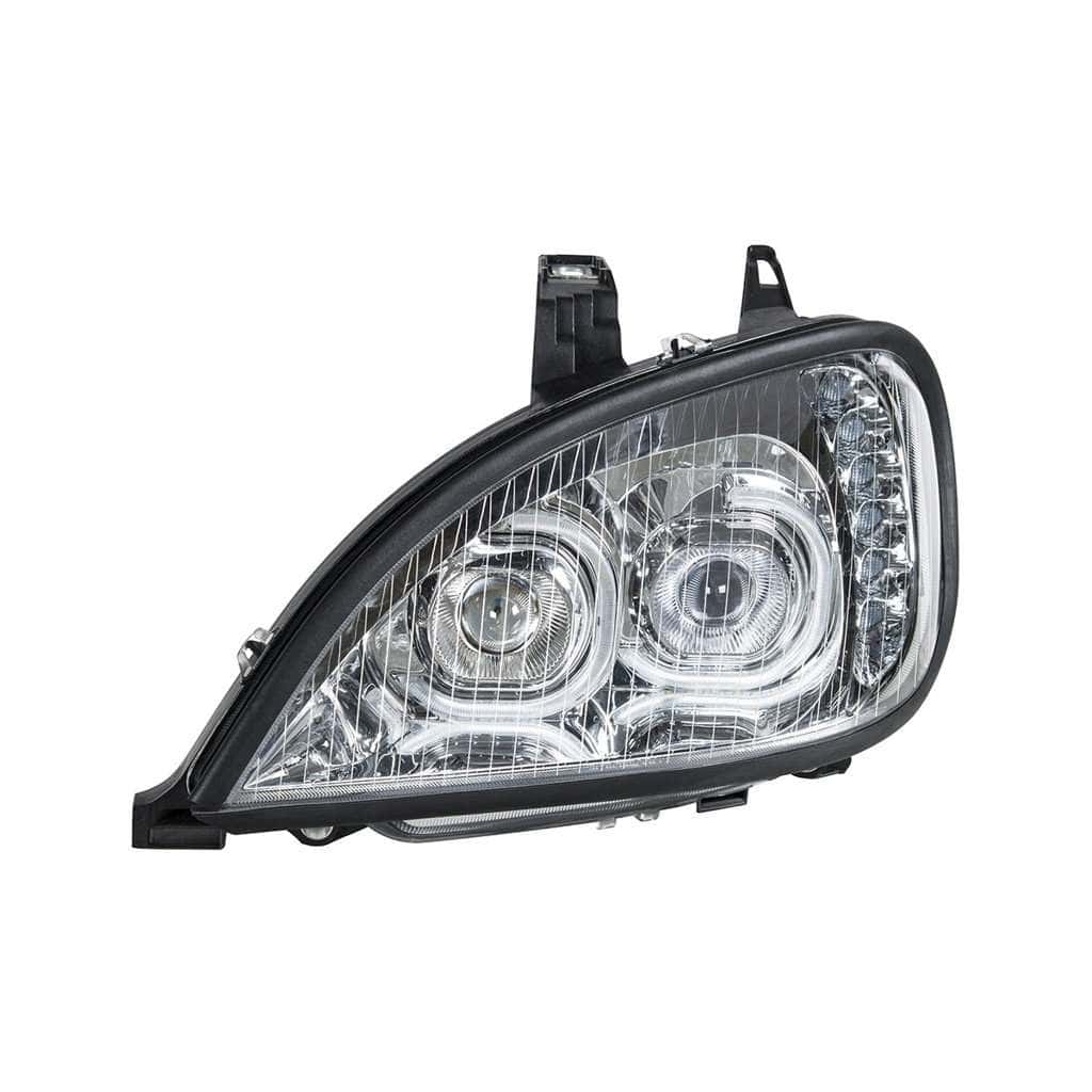 High Power Led Chrome Projection Headlight For 2001-2020 Freightliner Columbia 4 FREIGHTLINER COLUMBIA (01-20): UNITED PACIFIC LED