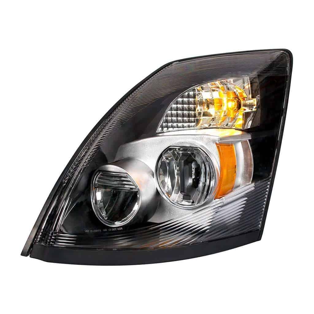 2003–2017 Volvo VN/VNL High Power Chrome LED Headlight