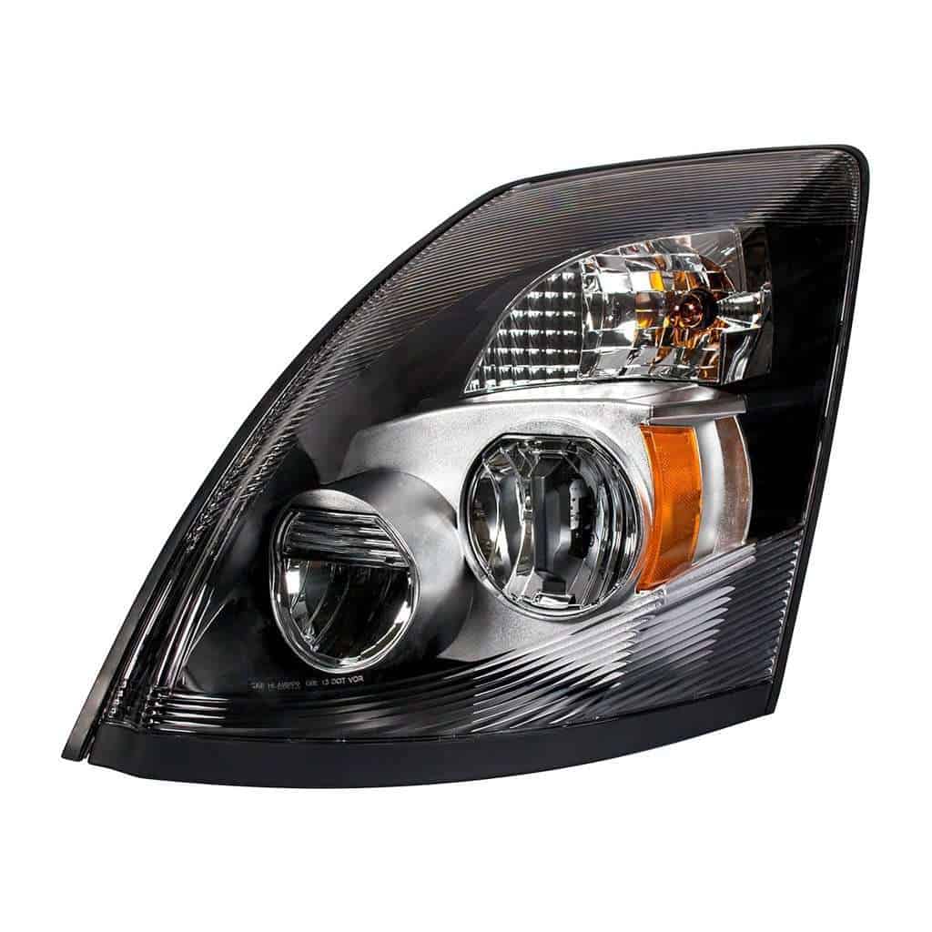 2003–2017 Volvo VN/VNL High Power Chrome LED Headlight