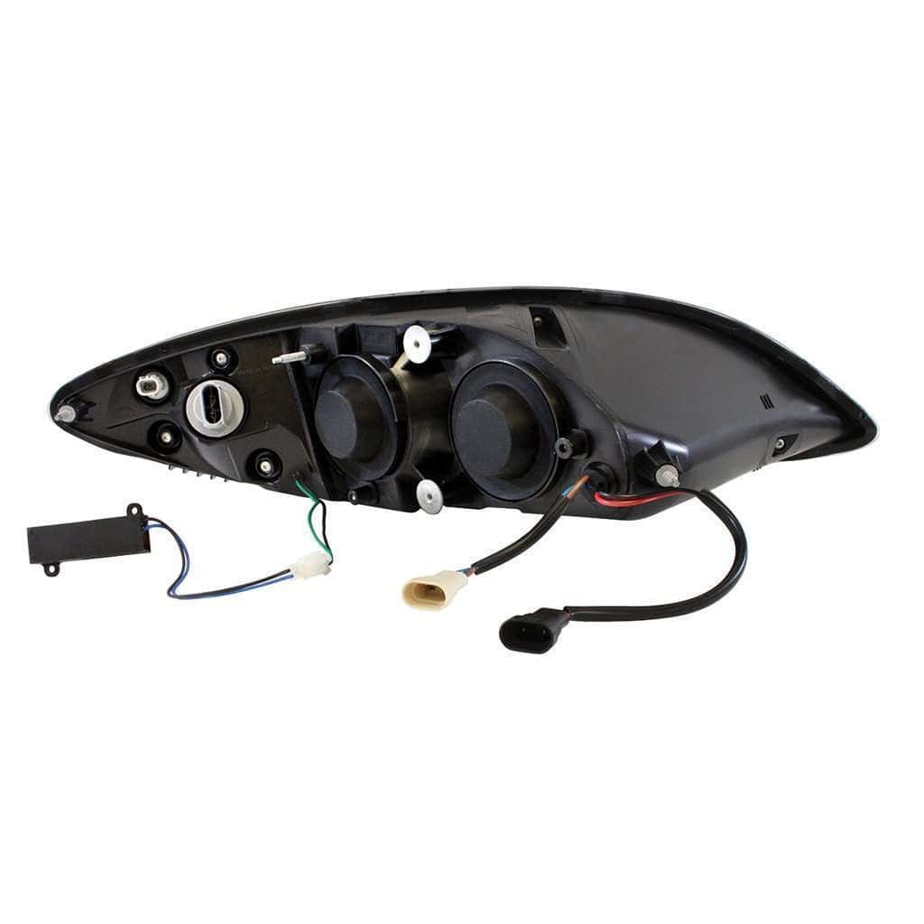 International Prostar Black Projection Headlight W/Led Signal &Amp; Light Bar 5 International ProStar Black Projection Headlight w/LED Signal & Light Bar