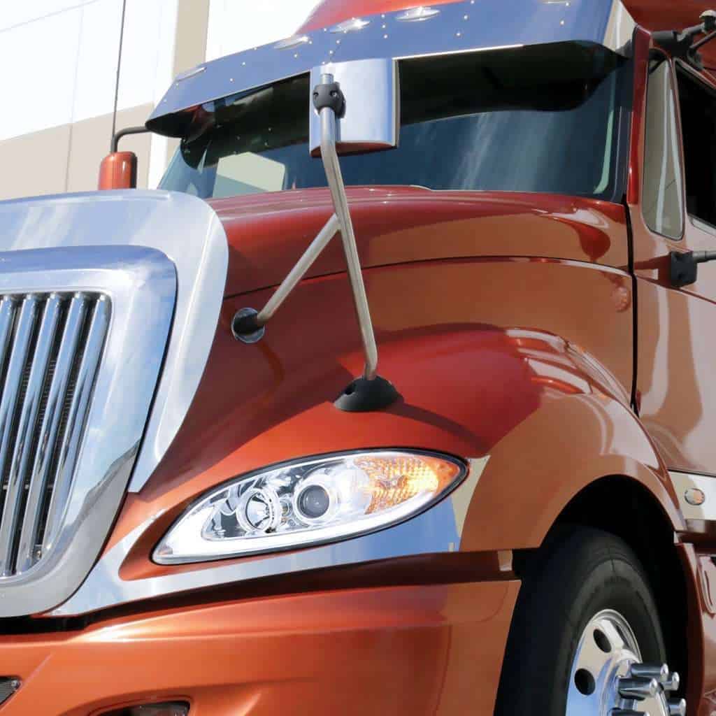 International Prostar Chrome Projection Headlight W/Led Position Light Bar 6 International ProStar Chrome Projection Headlight w/LED Position Light Bar