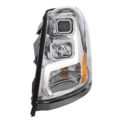2003–2017 Volvo Vn/Vnl Chrome Projection Headlight W/Led Position Light Bar 3 2003–2017 Volvo VN/VNL Chrome Projection Headlight w/LED Position Light Bar