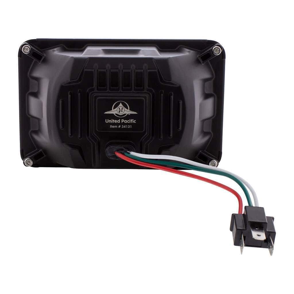 4X6 Ultralit Heated Led Headlights 4 4x6 ULTRALIT Heated LED Headlights