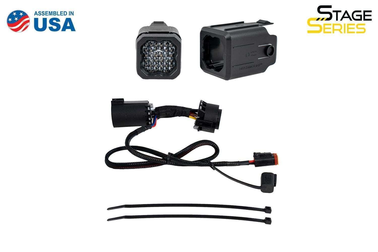 Diode Dynamics HitchMount LED – 3-in-1 Hitch Light for 2" & 2.5" Receivers