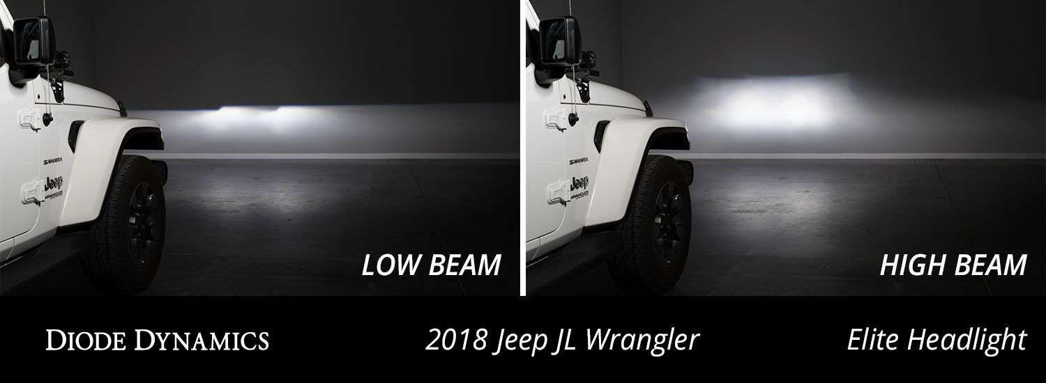 Elite Led Headlights For 2018–2026 Jeep Wrangler Jl 7 Enhance Your Jeep Wrangler JL with Diode Dynamics Elite LED Headlights (2018-2022)