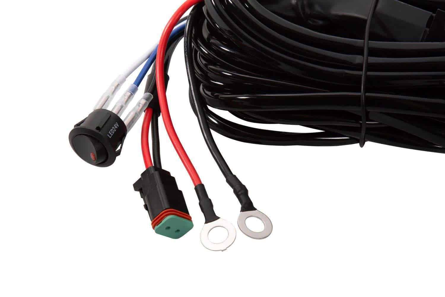 Alternative view of Diode Dynamics Heavy Duty Single Output Harness