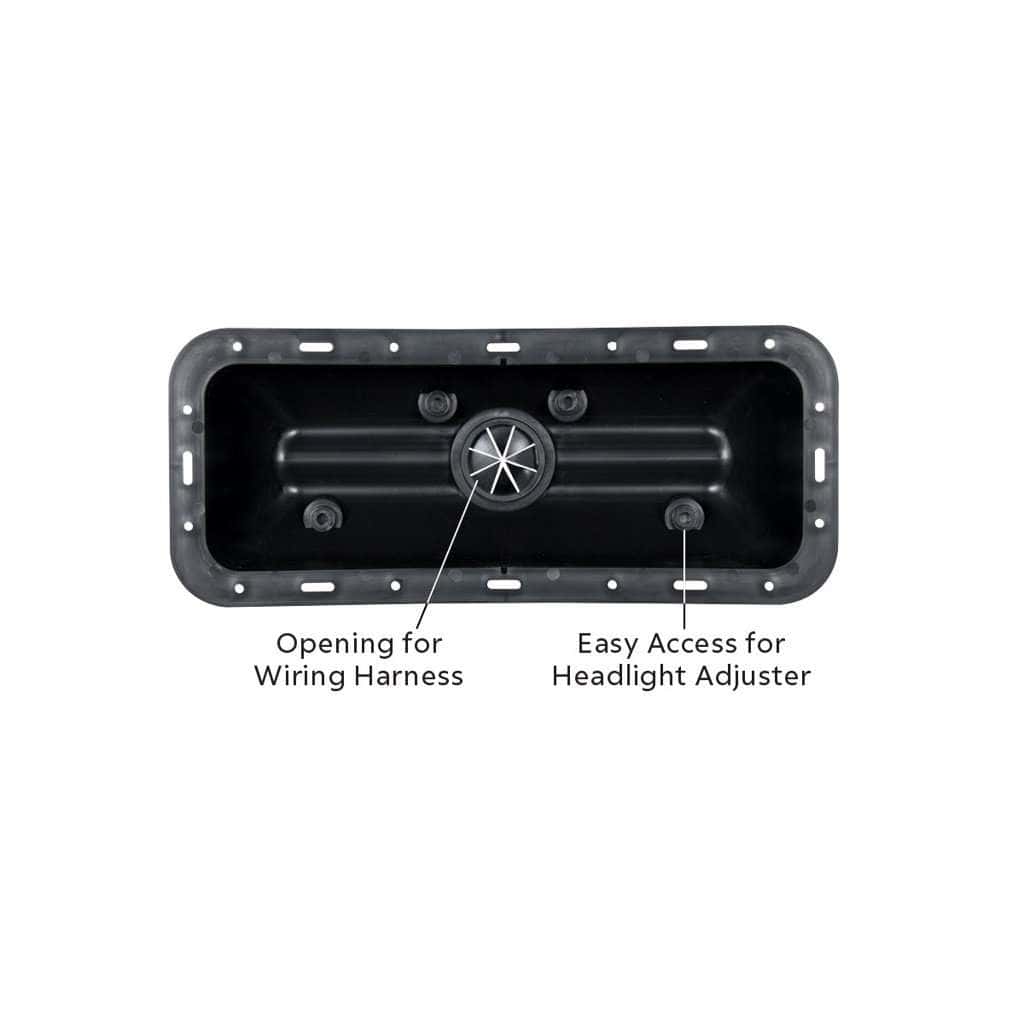 High Power Led &Quot;Blackout&Quot; Projection Headlight With Led Turn Signal &Amp; Position Light Bar 5 High Power LED "Blackout" Projection Headlight With LED Turn Signal & Position Light Bar