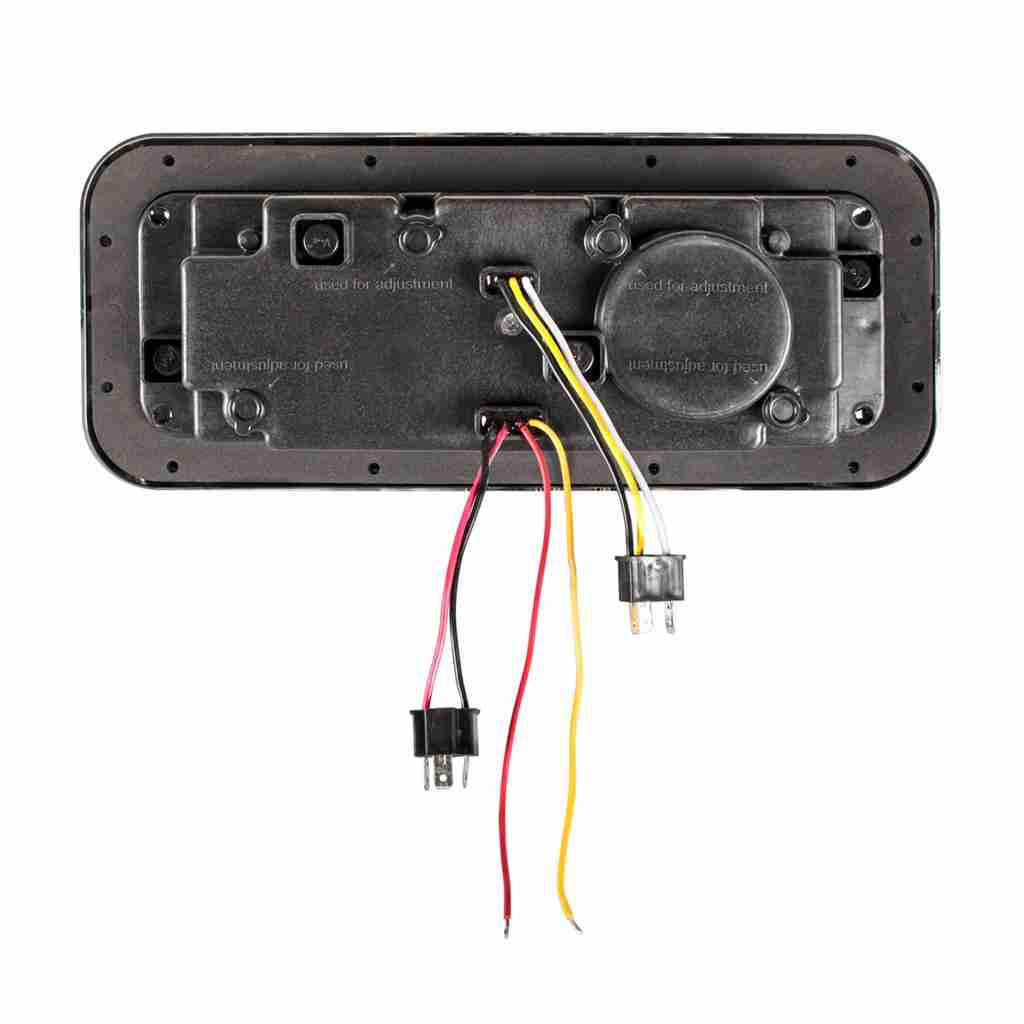High Power Led &Quot;Blackout&Quot; Projection Headlight With Led Turn Signal &Amp; Position Light Bar 3 High Power LED "Blackout" Projection Headlight With LED Turn Signal & Position Light Bar