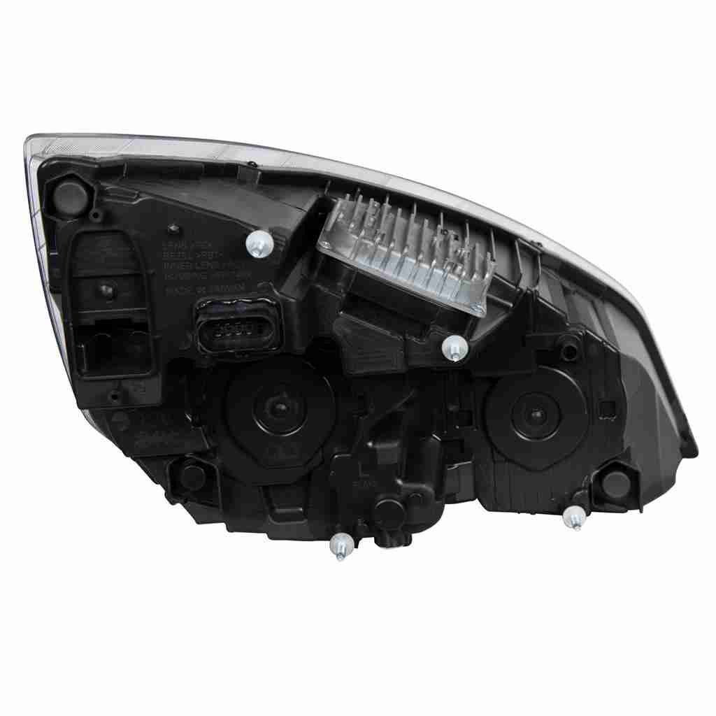 Black Led Projection Headlight With Position Light For 2018-2024 Freightliner Cascadia 6 Black LED Projection Headlight With LED Position Light For 2018-2023 Freightliner Cascadia