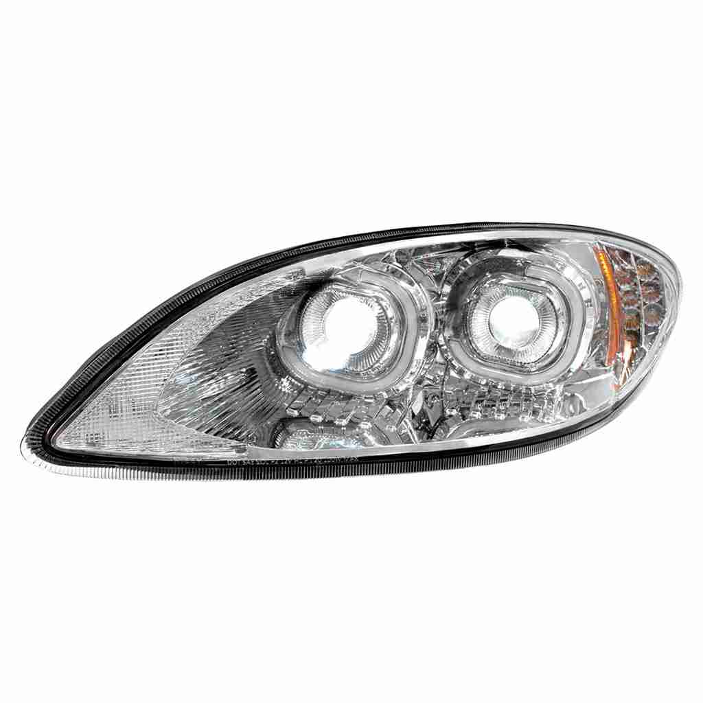 International Prostar Chrome Led Headlight (Factory Replacement) 5 International ProStar Chrome LED Headlight (Factory Replacement)