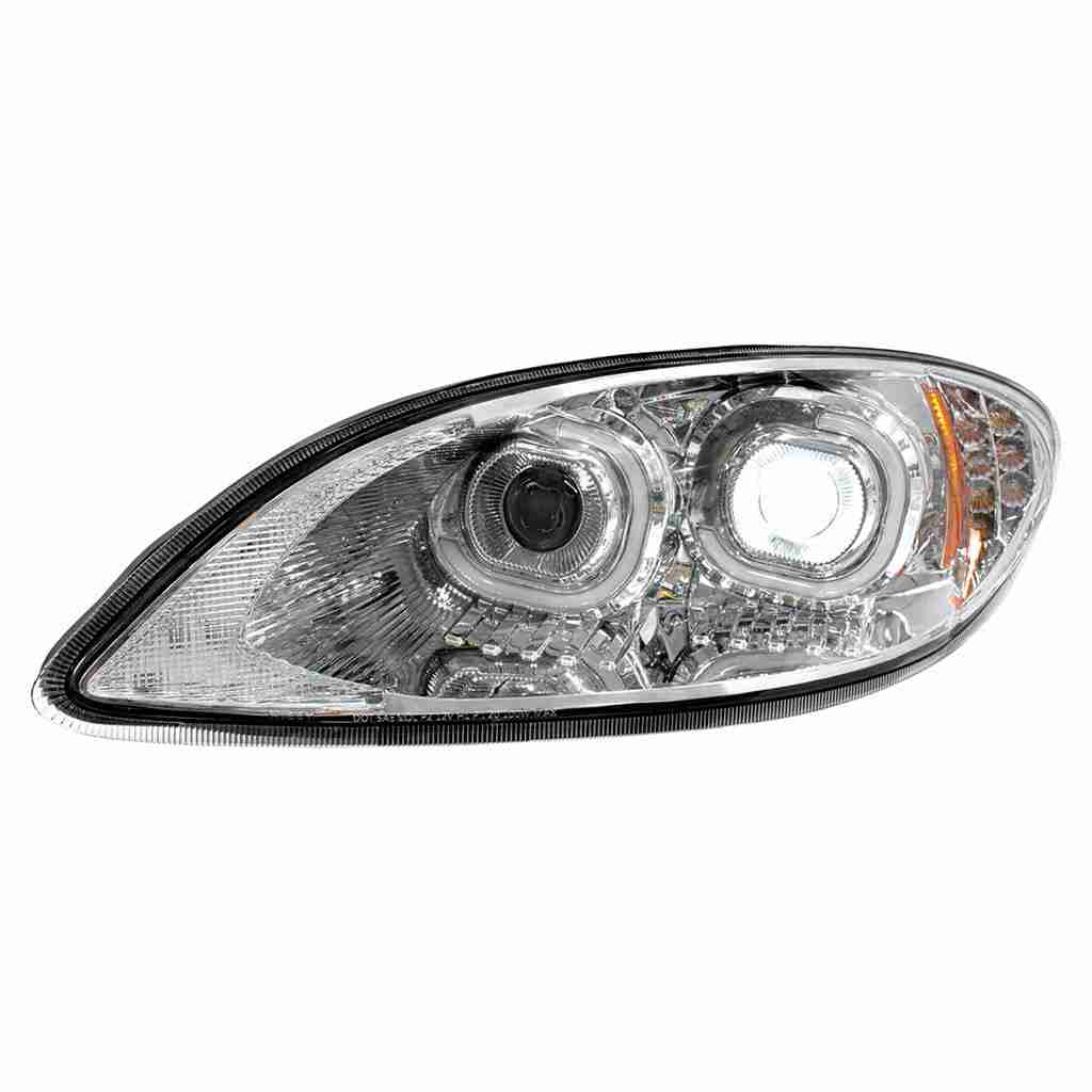 International Prostar Chrome Led Headlight (Factory Replacement) 3 International ProStar Chrome LED Headlight (Factory Replacement)