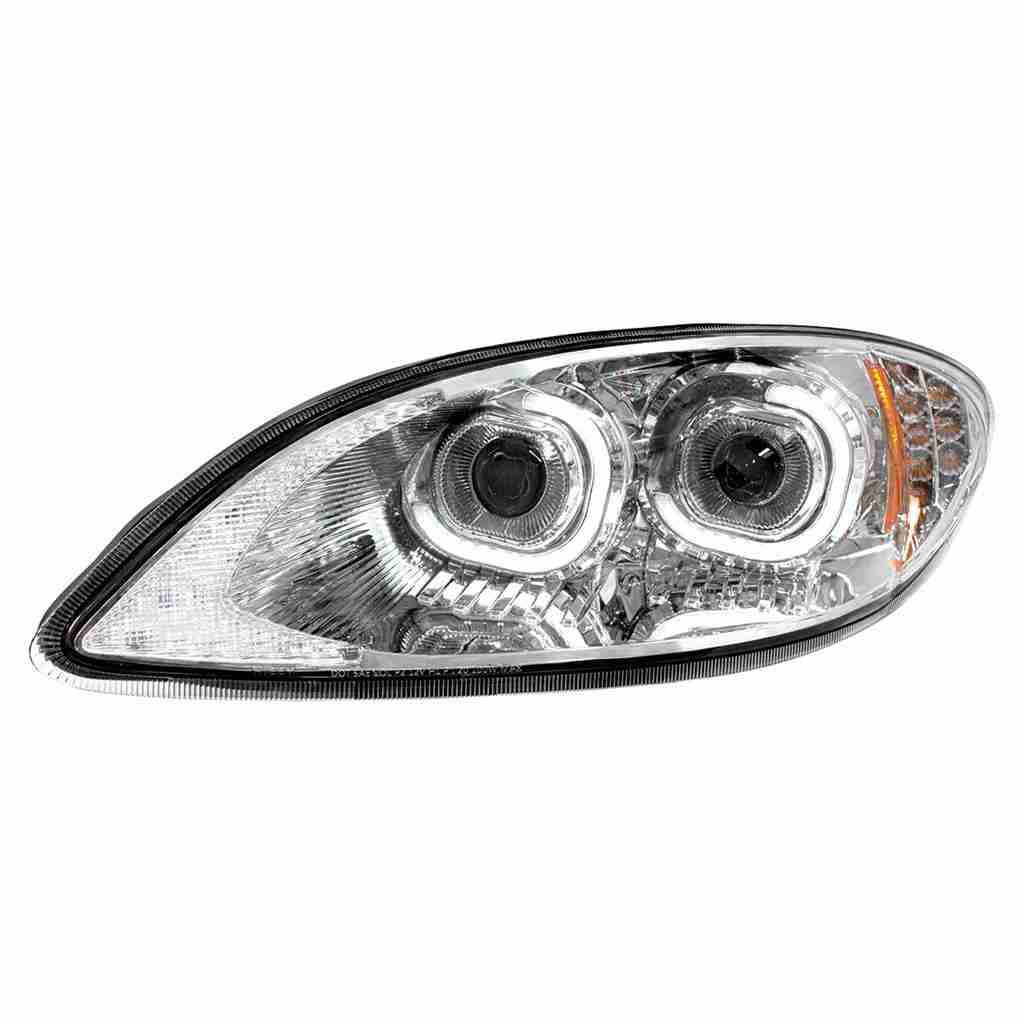 International ProStar Chrome LED Headlight (Factory Replacement)