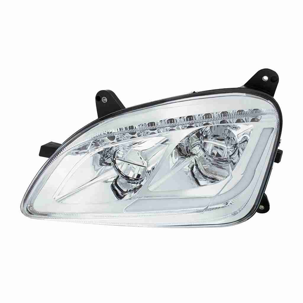 LED Headlight With Sequential LED Turn Signal For Peterbilt 579 (2012-2021) & 587 (2010-2016)