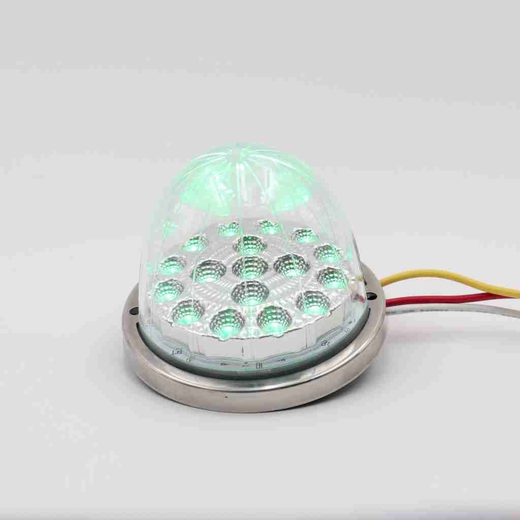 Amber Green Dual-Color Watermelon LED Light