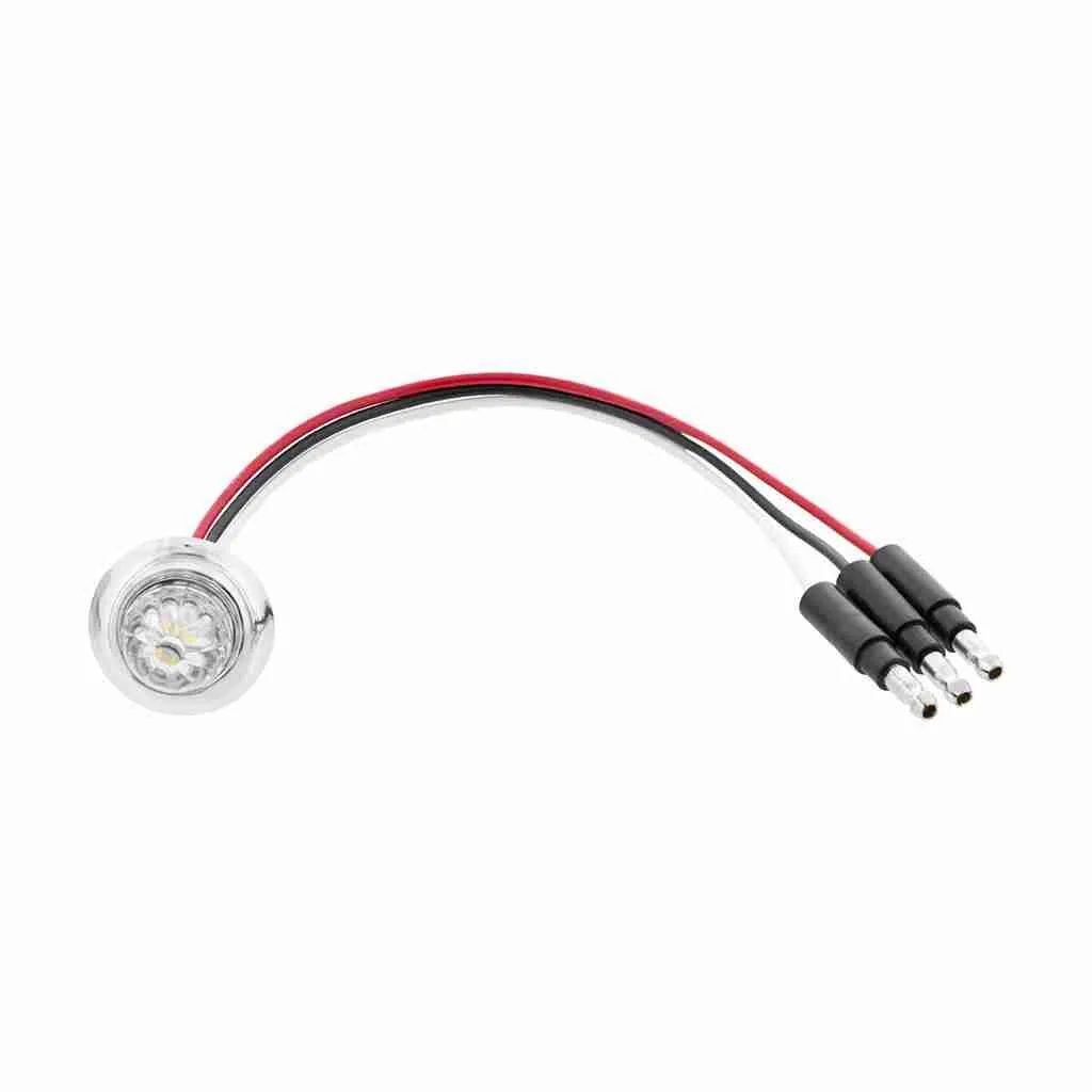 4 Led Dual Function Mini Watermelon Light – Red/Clear 3 4 LED Dual Function Mini Watermelon Light – Red/Clear