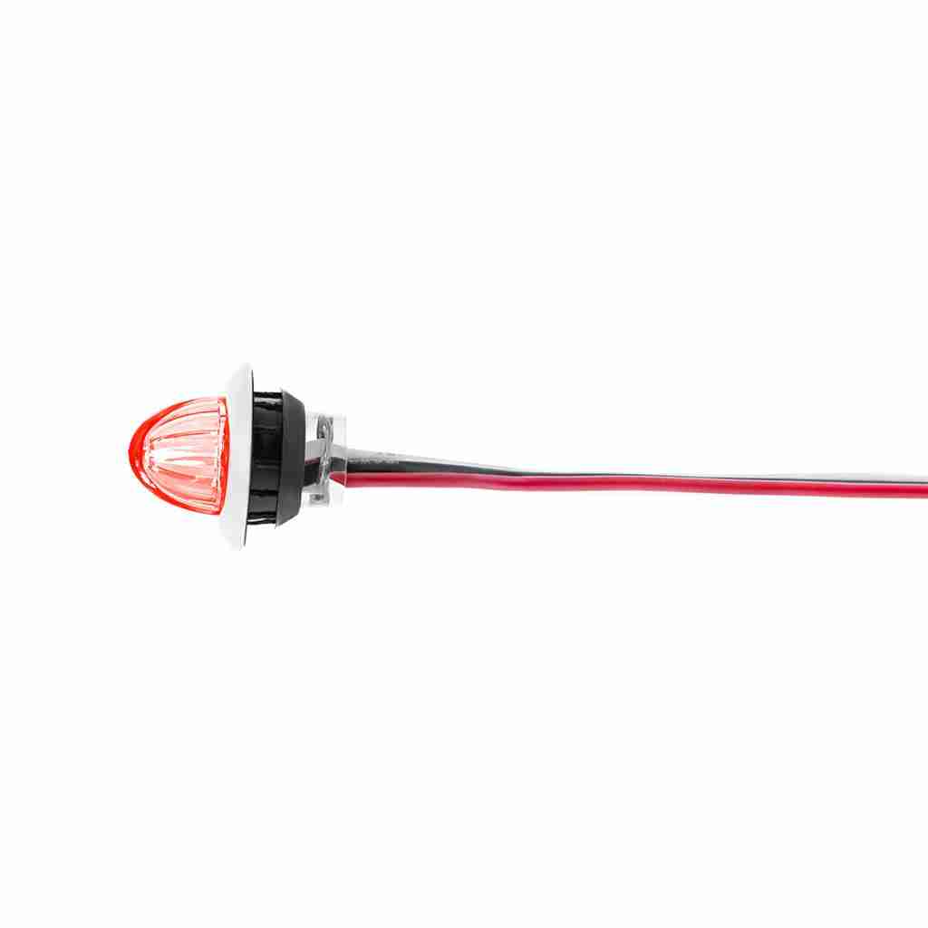 4 Led Dual Function Mini Watermelon Light – Red/Clear 6 4 LED Dual Function Mini Watermelon Light – Red/Clear