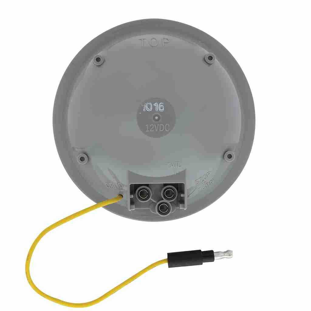 14 Led 4&Quot; Round Double Fury (Stop, Turn &Amp; Tail) - Red &Amp; Amber Led/ Clear Lens 7 14 LED 4" Round Double Fury (Stop, Turn & Tail) - Red & Amber LED/ Clear Lens