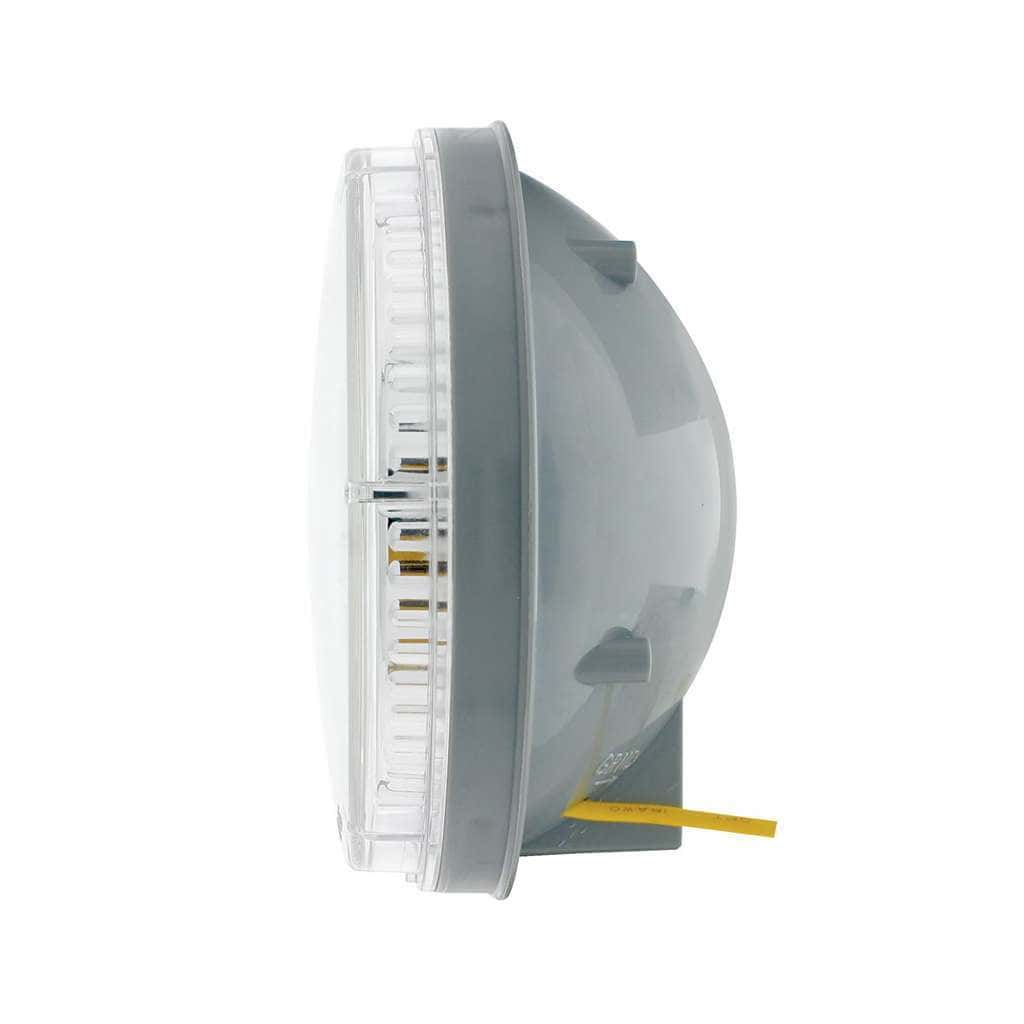 14 Led 4&Quot; Round Double Fury (Turn Signal) - Amber &Amp; White Led/Clear Lens 5 14 LED 4" Round Double Fury (Turn Signal) - Amber & White LED/Clear Lens