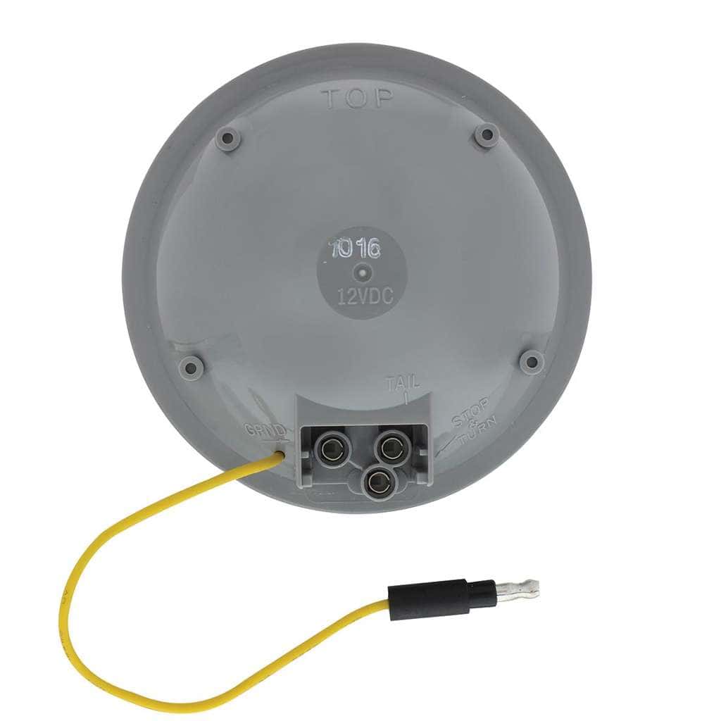 14 Led 4&Quot; Round Double Fury (Turn Signal) - Amber &Amp; White Led/Clear Lens 6 14 LED 4" Round Double Fury (Turn Signal) - Amber & White LED/Clear Lens