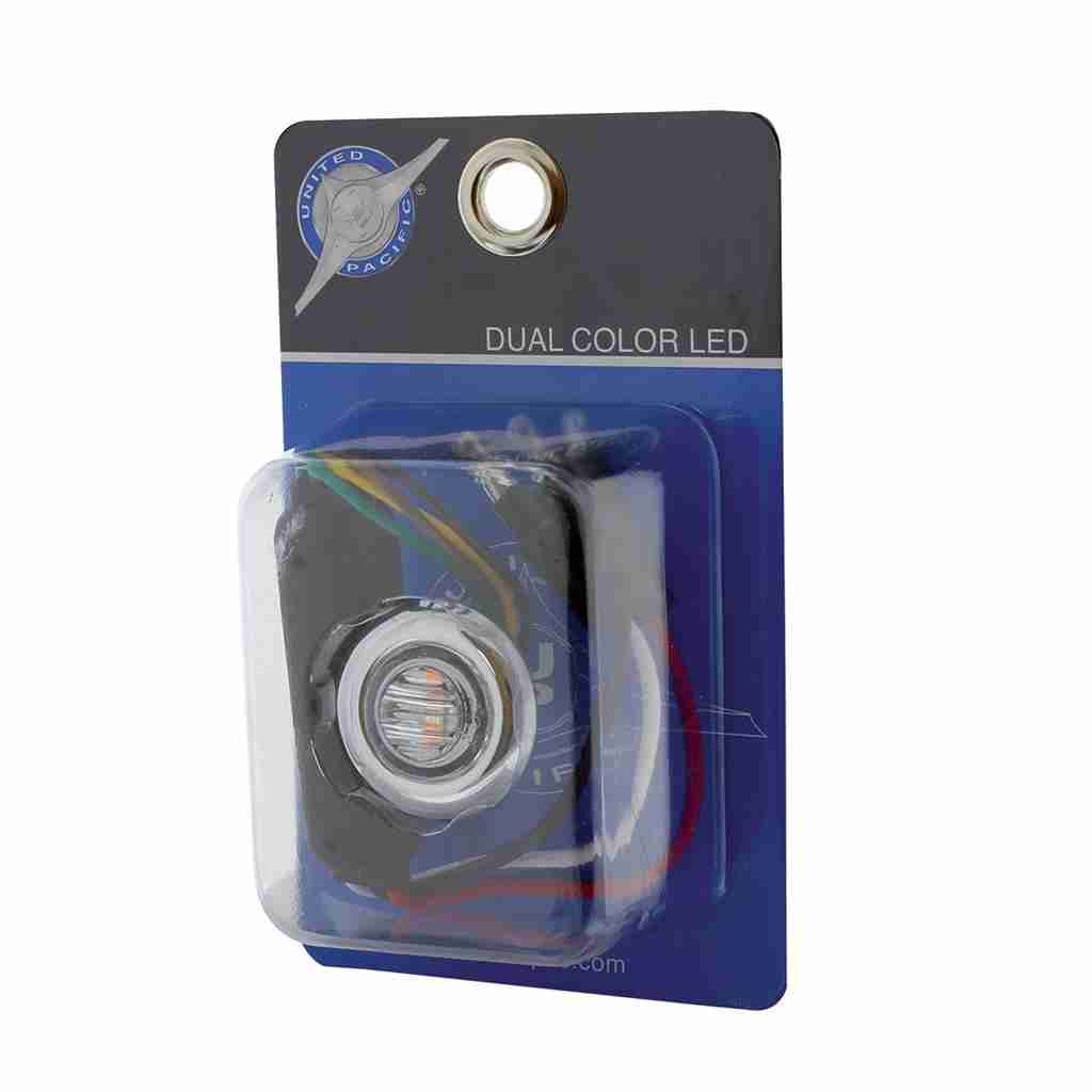 3/4" 3 LED Mini Double Fury Penny Light – Red & White