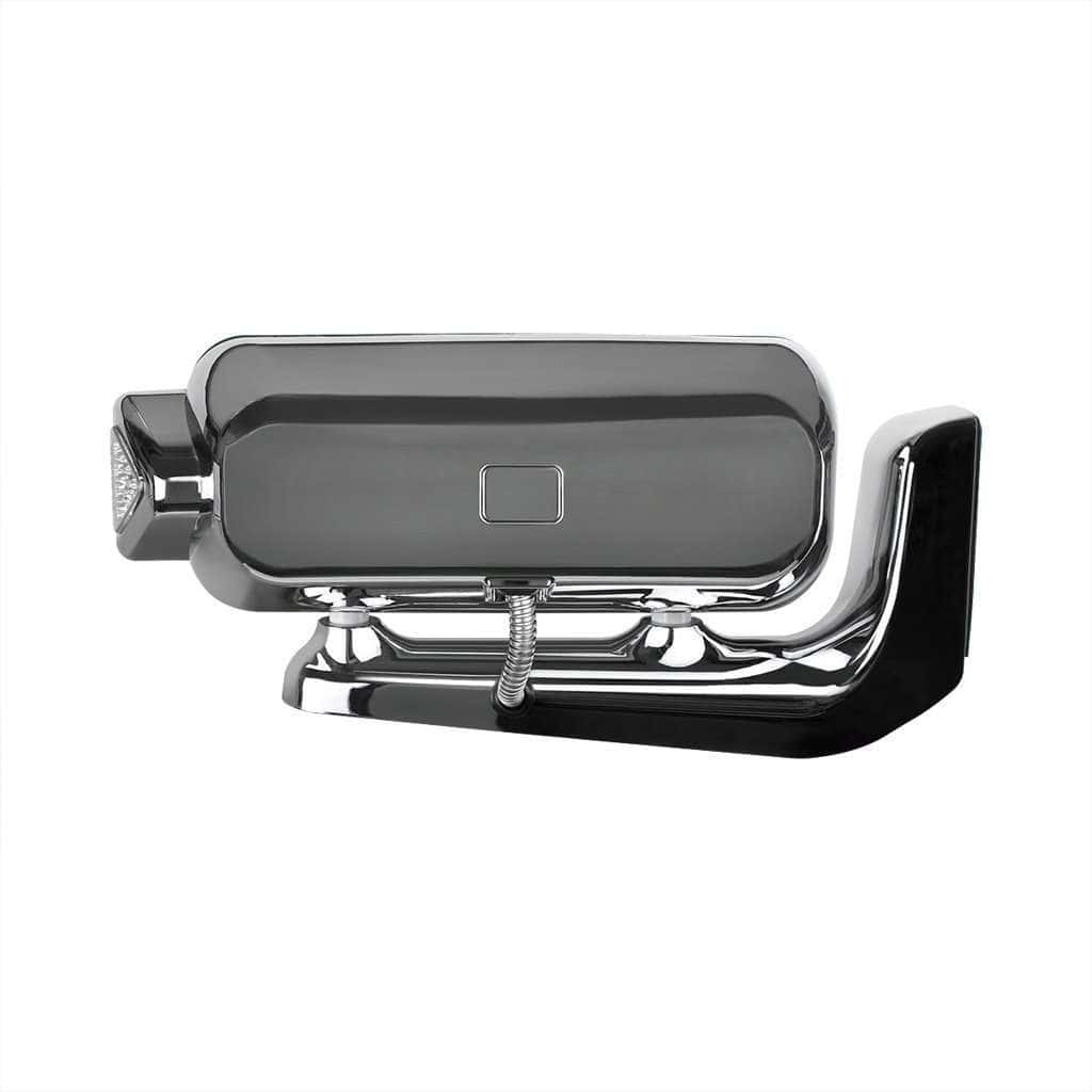 Peterbilt 379 High Power Led Black Projection Headlight Assembly With Mounting Arm &Amp; Turn Signal 8 Peterbilt 379 LED Headlights - Black