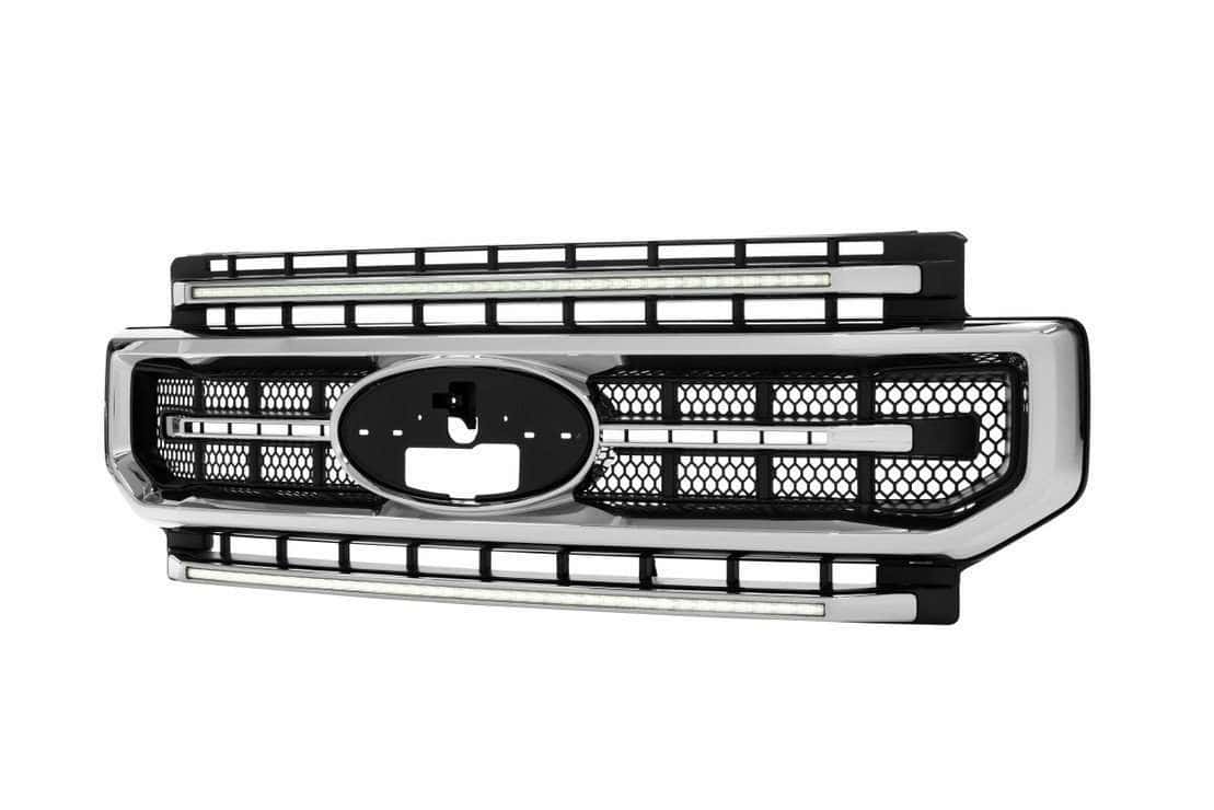 Ford Super Duty (2020-2022): Morimoto XBG LED DRL Grille