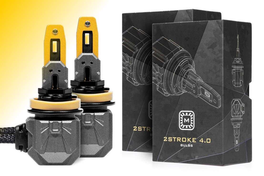 H11/H9/H8: Morimoto 2Stroke 4.0 LED Bulbs (Yellow)