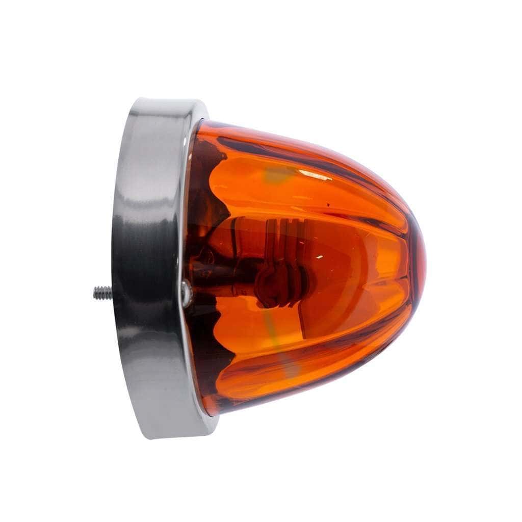 Dual Function Glass Watermelon Flush Mount Kit – Dark Amber 9 Dual Function Glass Watermelon Flush Mount Kit – Dark Amber