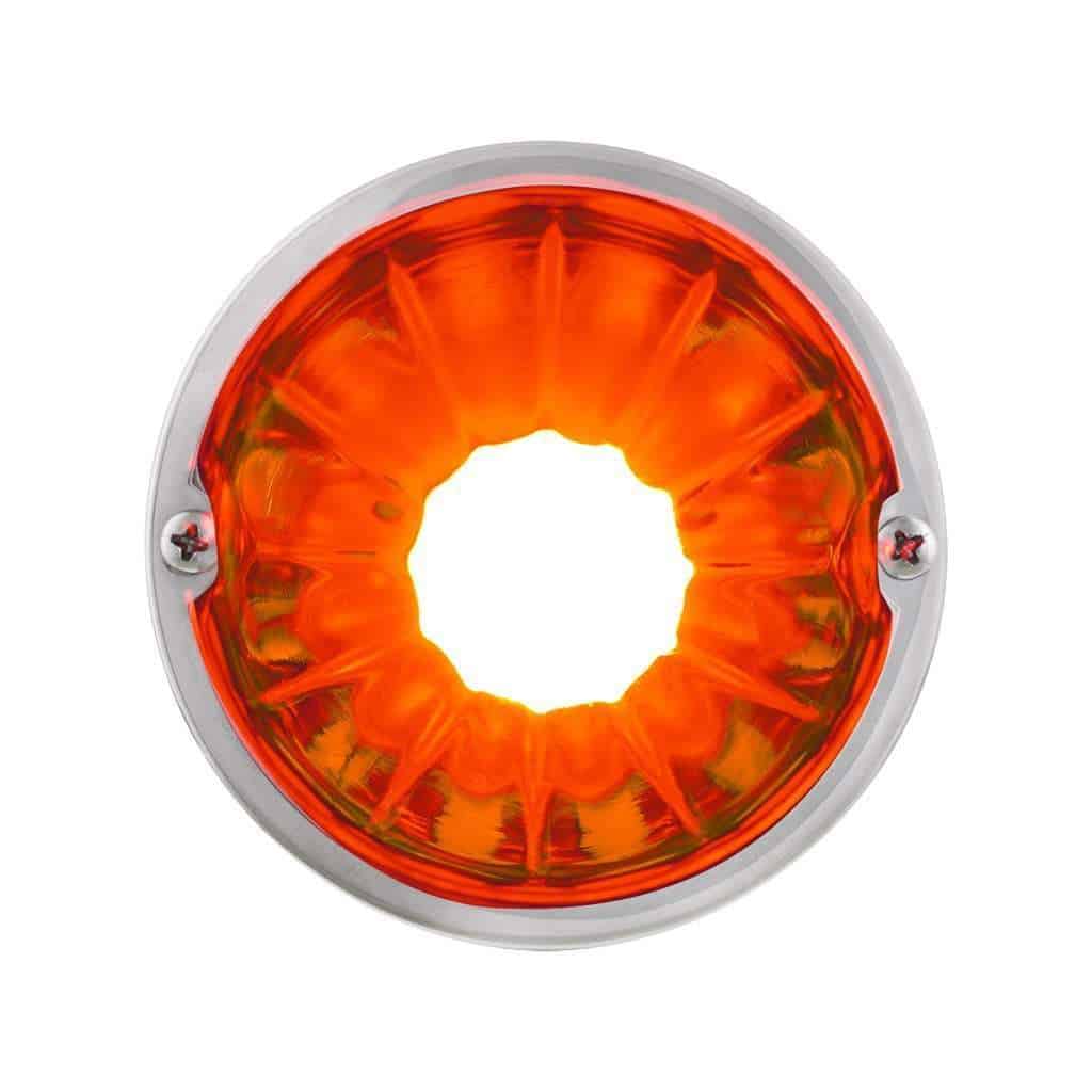 Dual Function Glass Watermelon Flush Mount Kit – Dark Amber 8 Dual Function Glass Watermelon Flush Mount Kit – Dark Amber