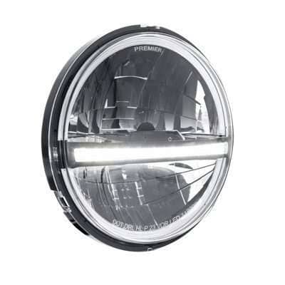 5.75&Quot; Led Headlight With Drl - Black | Ultralit 3 5.75" LED Headlight with DRL - Black | ULTRALIT