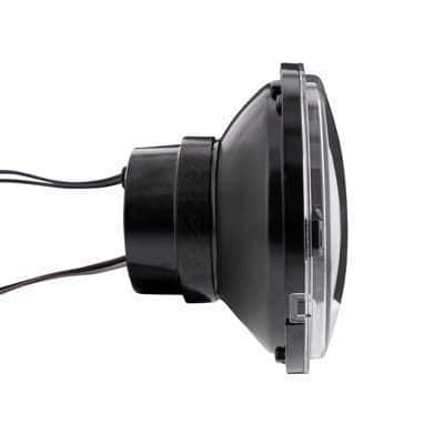 5.75&Quot; Led Headlight With Drl - Black | Ultralit 5 5.75" LED Headlight with DRL - Black | ULTRALIT