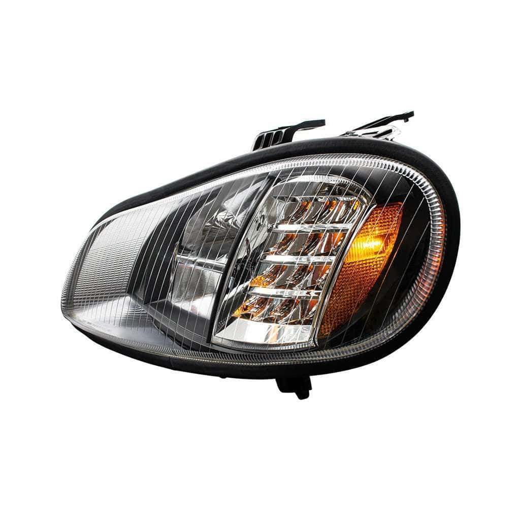 High Power Full Led Headlight For 2003-2024 Freightliner M2-Black 5 Freightliner M2 S2RV Black LED Headlights 2002–2024