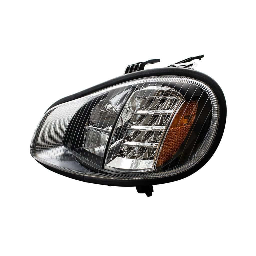 High Power Full Led Headlight For 2003-2024 Freightliner M2-Black 6 Freightliner M2 S2RV Black LED Headlights 2002–2024