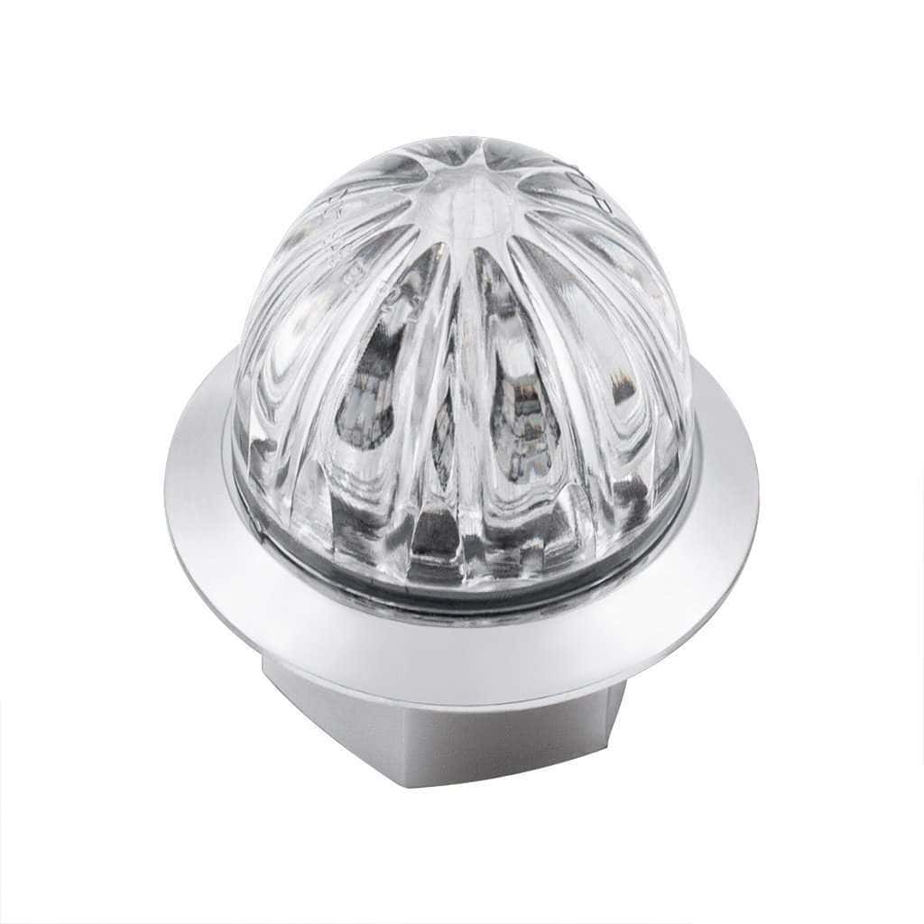 4 Led Watermelon Double Fury Light – Amber &Amp; Purple W/Clear Lens 4 4 LED Watermelon Double Fury Light – Amber & Purple w/Clear Lens
