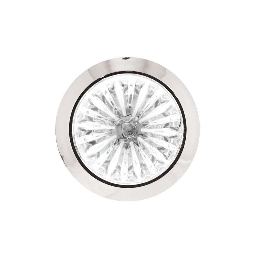 Double Fury 4 Led Dual Function Mini Watermelon Light – Amber &Amp; White 7 4 LED Watermelon Double Fury Light – Amber & White w/Clear Lens