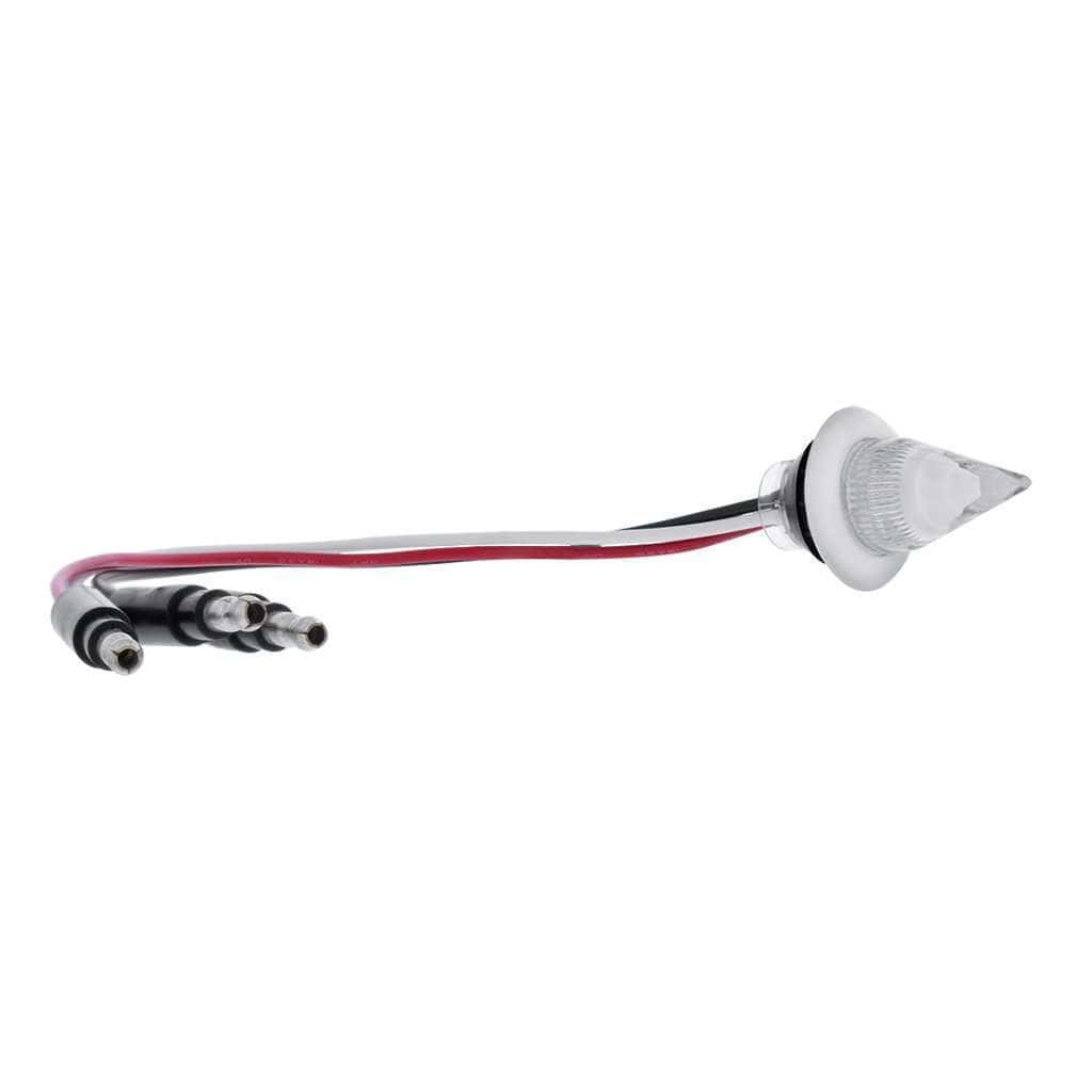 4 Led Dual Function Spike Light W/Ss Bezel – White Led/Clear Lens 5 4 LED Dual Function Spike Light w/SS Bezel – White LED/Clear Lens