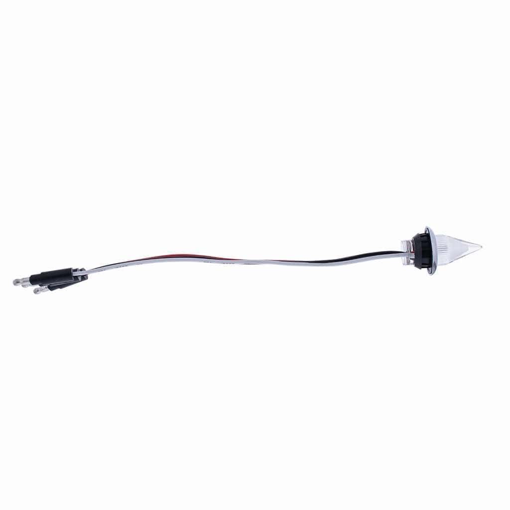 4 Led Dual Function Spike Light W/Ss Bezel – White Led/Clear Lens 6 4 LED Dual Function Spike Light w/SS Bezel – White LED/Clear Lens