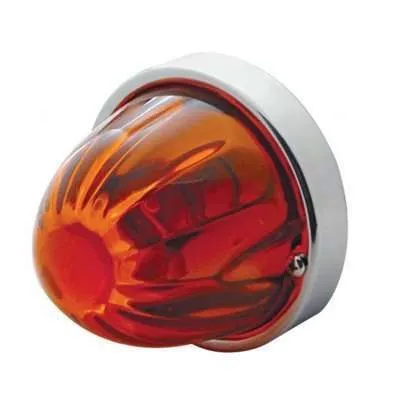 Grakon 1000 Style Cab Light Conversion Kit with Watermelon Glass Lens & 1157 Base – Dark Amber