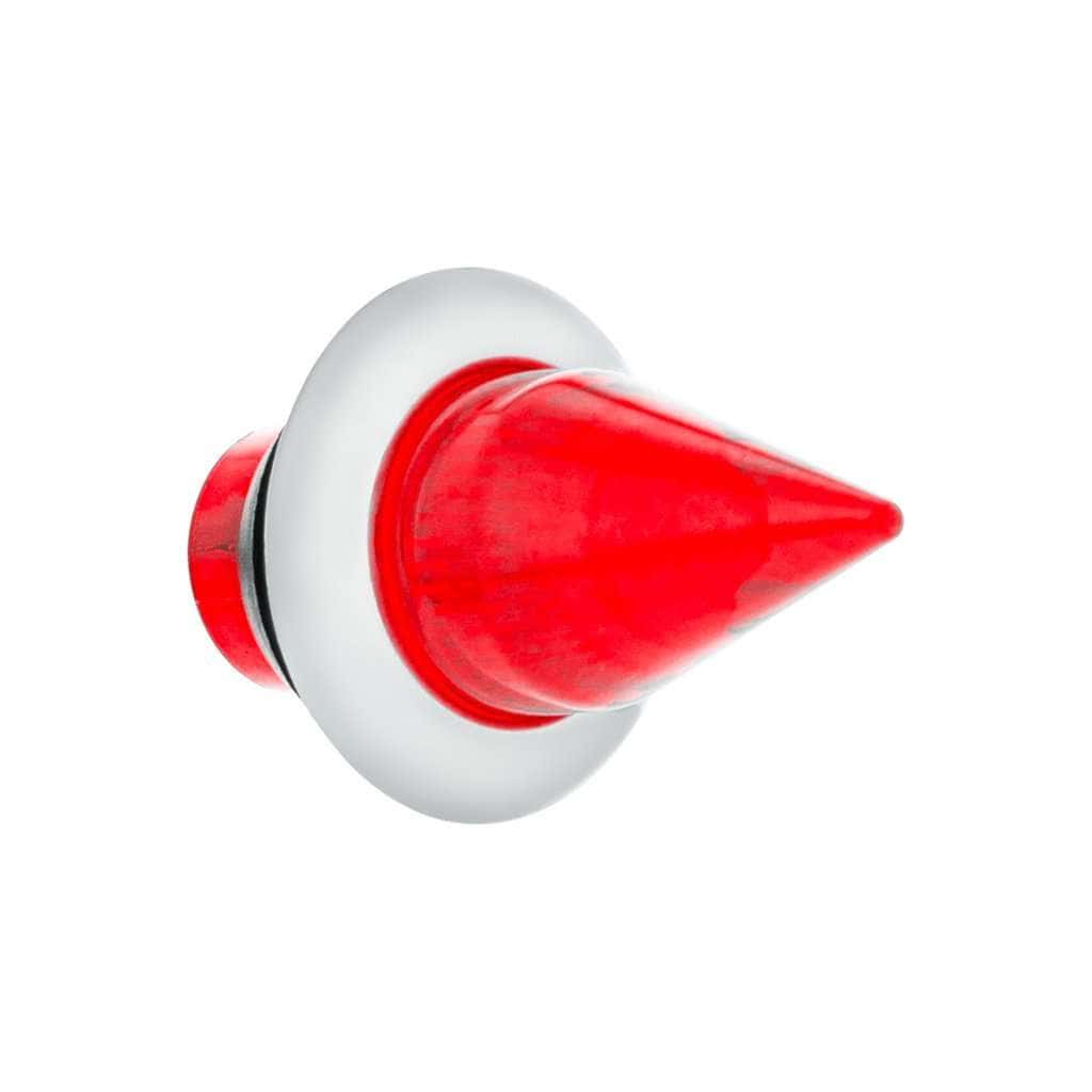4 LED Dual Function Spike Light w/SS Bezel – Red