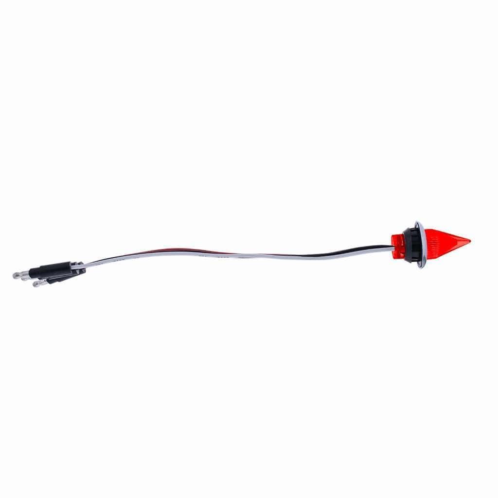 4 Led Dual Function Spike Light W/Ss Bezel – Red 6 4 LED Dual Function Spike Light w/SS Bezel – Red