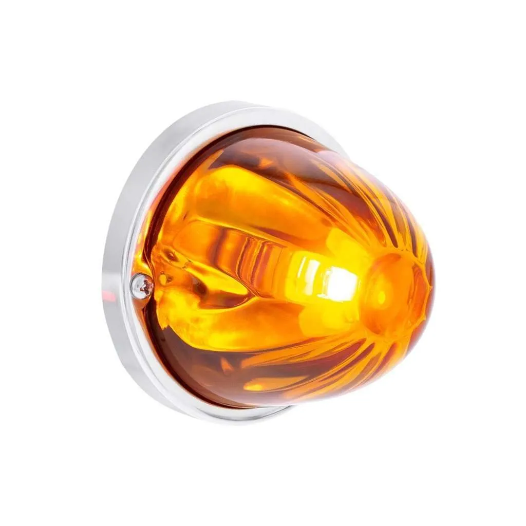 UltraBurst Glass Watermelon Light Flush Mount Kit – Amber LED/Lens