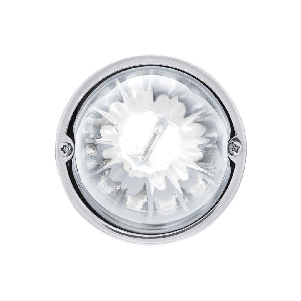 Ultraburst Glass Watermelon Light Flush Mount Kit – White Led/Clear Lens 4 UltraBurst Glass Watermelon Light Flush Mount Kit – White LED/Clear Lens