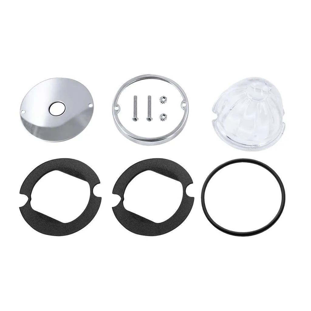 Glass Watermelon Light Kit for 3/4" Mini Light – Clear Lens
